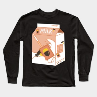 DIY Recipe milk Long Sleeve T-Shirt